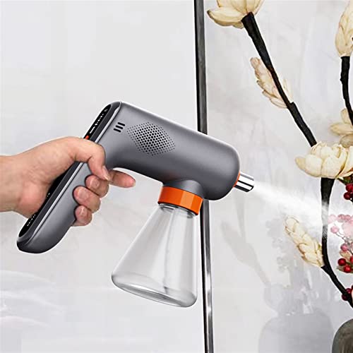 Ozone Disinfectant Fogger Machine (2th Gen Pro 2022 Release) O3 Generator Removable Nozzle Air/Odor Clean Handheld ULV Cordless Electric Nano Sanitizer Spray Gun For Touchless Sanitization Deodorate